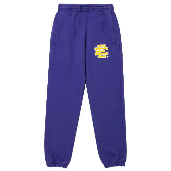 Eric Emanuel EE Purple Small Logo Jogger Sweatpant