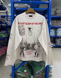 Vintage Art Collage Graphic Long Sleeve T‑Shirt