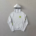 Eric Emanuel EE Grey Lightning Sleeve Print Pullover Hoodie