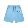 Trapstar Graffiti Logo Sweat Shorts - Sky Blue