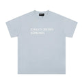 ERD Classic French Logo Light Blue Short‑Sleeve T‑Shirt