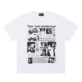 Teen 'just wanted love' Newspaper Collage Graphic T‑Shirt