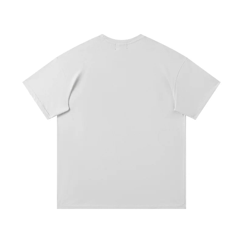 ERD Oversized Vintage Figure Print Crew Neck  T‑Shirt