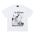 enfants r. déprimés Sketch Art Graphic T‑Shirt