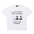 La Passion De Guérir French Text Graphic Tee