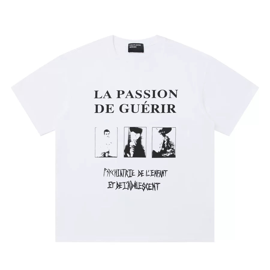 La Passion De Guérir French Text Graphic Tee