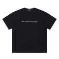 Die perfekte Kindheit German Text Logo T‑Shirt Black