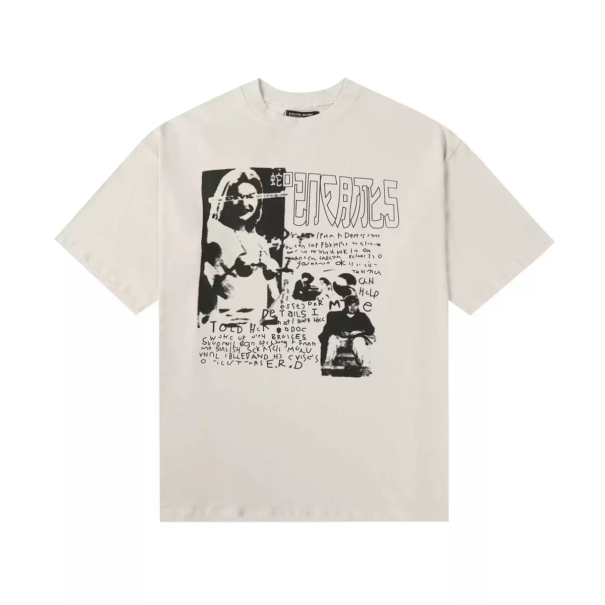 ERD Off‑White Vintage Tee