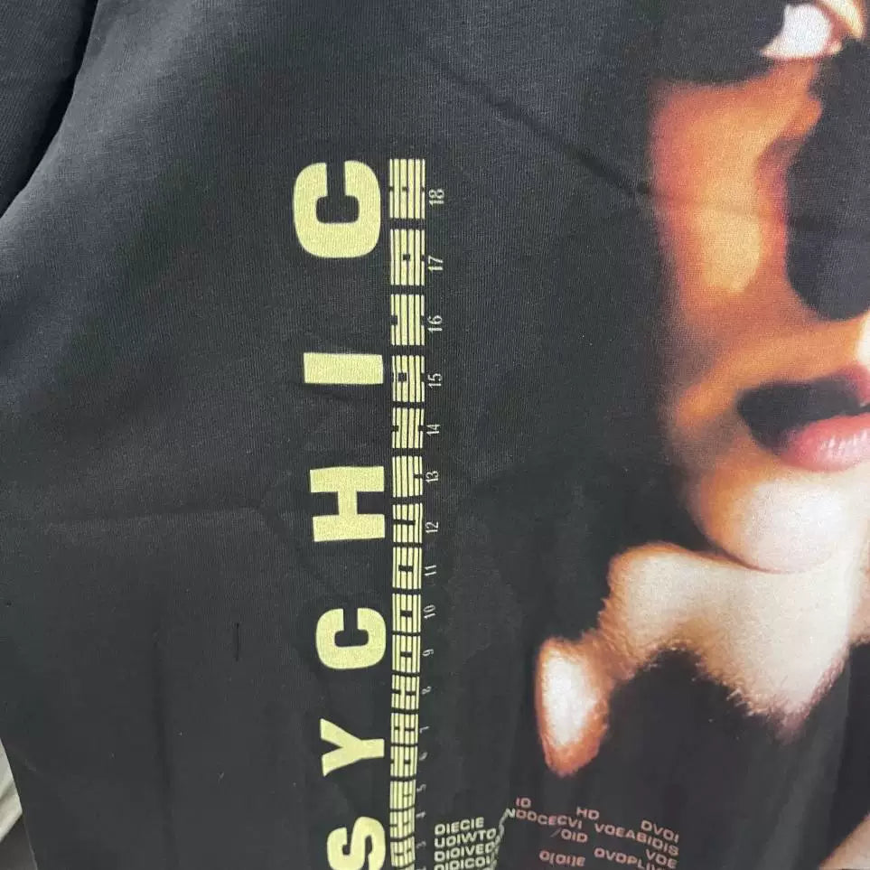 ERD Style Retro Magazine‑Print Portrait Tee