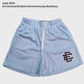 Eric Emanuel Sky Blue Signature Mesh Shorts