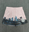 Eric Emanuel EE Pink New York City Skyline Mesh Short