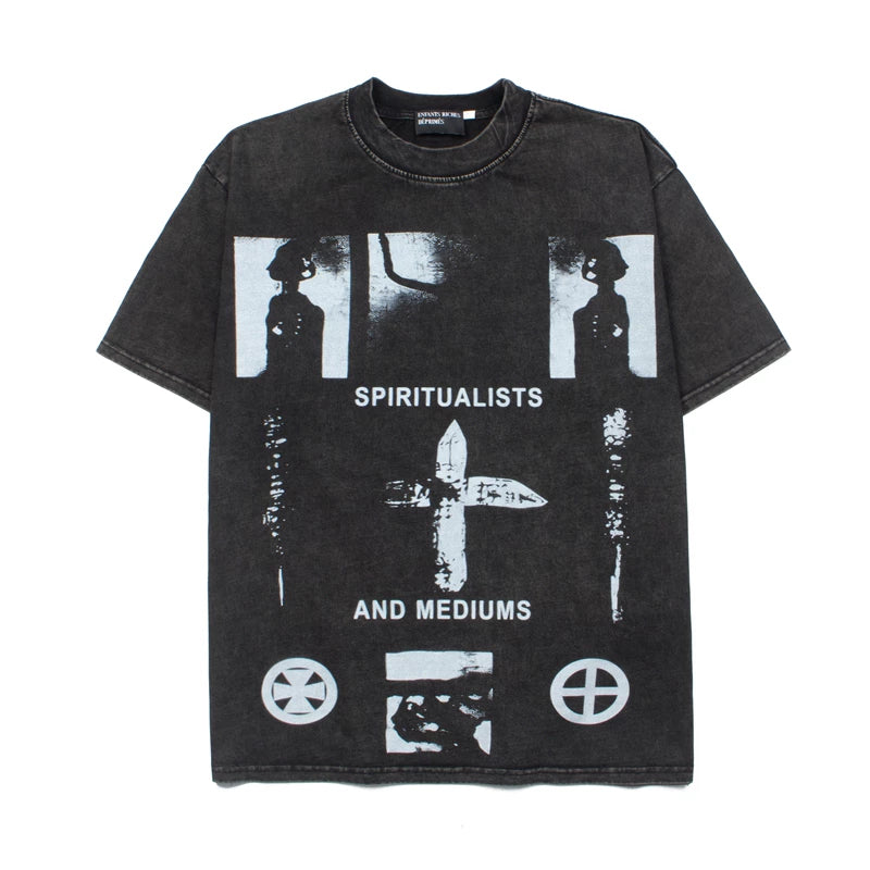 ERD Washed Black Vintage Tee