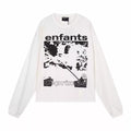 ERD Style Distressed Photo Print Long‑Sleeve Tee