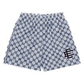 EE Blue Monogram Mesh Shorts