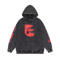 ERD Style Front‑Back & Sleeve Print Hoodie