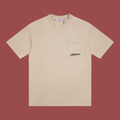 Trapstar Utility Pocket Graphic Tee - Sand/Khaki