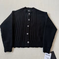 Erd's Black Cable Knit Cardigan