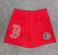 Eric Emanuel EE B‑Logo Red Mesh Short