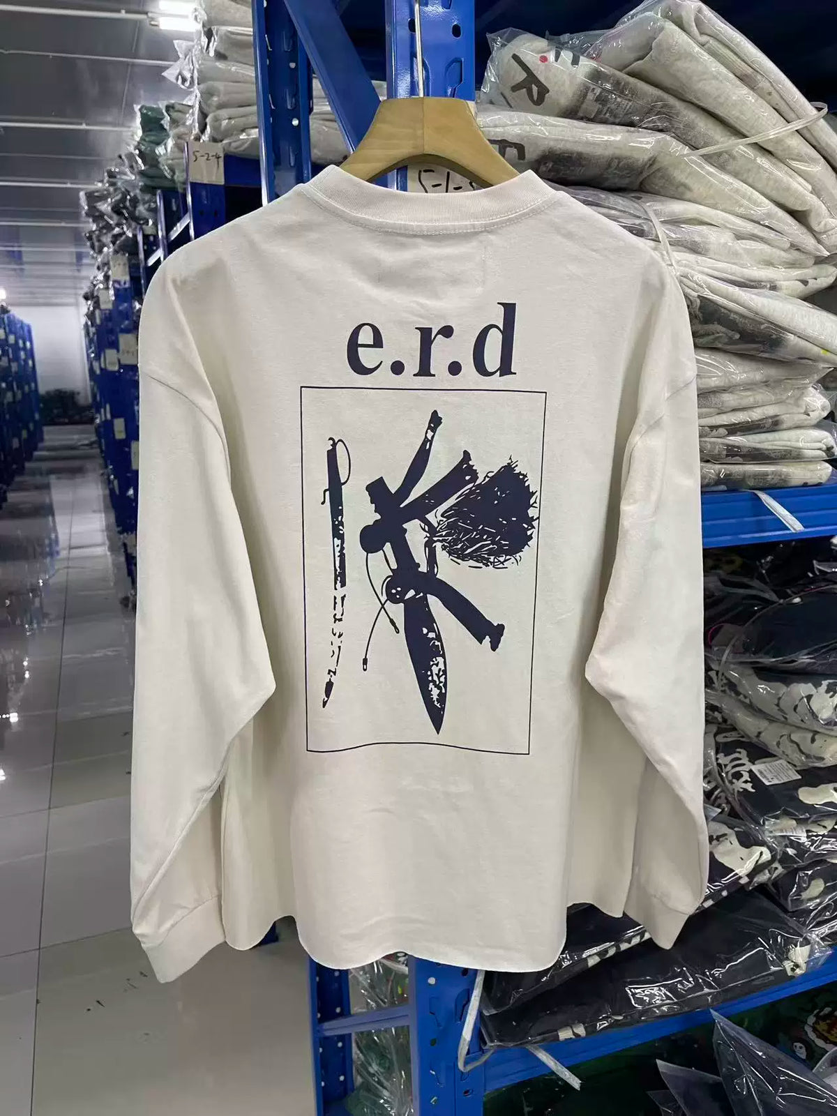 Proper‑Homemaking Graphic Long Sleeve Tee