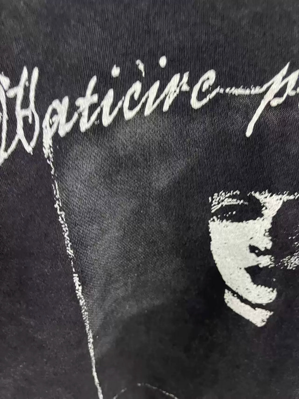 Vintage Washed Distressed Graphic Tee