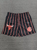 Eric Emanuel EE Chicago Bulls Striped Mesh Short
