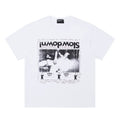 ERD Style Grunge Mixed‑Media Art Print Tee