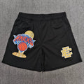 Eric Emanuel EE Black New York Knicks Trophy Graphic Mesh Short