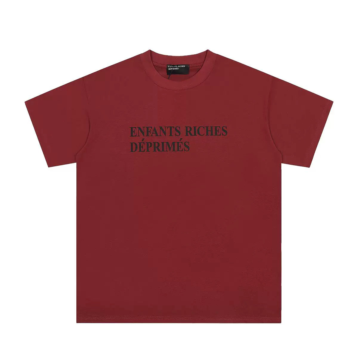ERD Classic French Logo Red Short‑Sleeve T‑Shirt