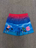 Eric Emanuel EE Skeleton Tennis Gradient Art Print Mesh Short