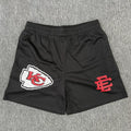 Eric Emanuel EE Black Kansas City Chiefs Mesh Short