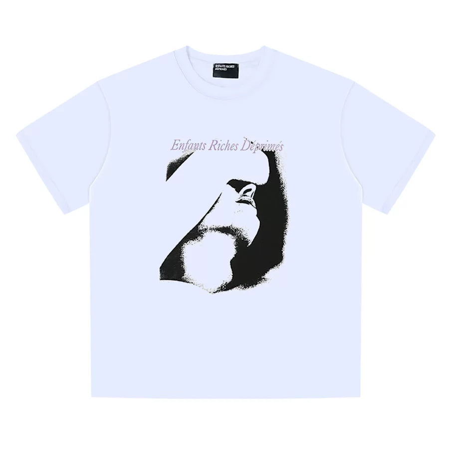 ERD Style Classic Profile Figure Print Tee
