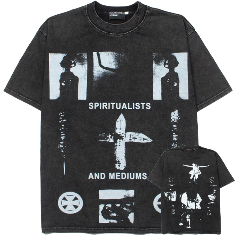ERD Washed Black Vintage Tee